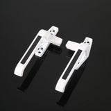 Maxbell 2Pcs Practical Window Handle Lock DIY Supplies Accessories Door Durable White