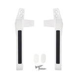 Maxbell 2Pcs Practical Window Handle Lock DIY Supplies Accessories Door Durable White