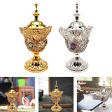 Maxbell Incense Holder Furnishings Incense Diffuser Censer for Home Desktop Gift Aureate