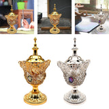 Maxbell Incense Holder Furnishings Incense Diffuser Censer for Home Desktop Gift Aureate