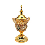 Maxbell Incense Holder Furnishings Incense Diffuser Censer for Home Desktop Gift Aureate