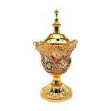 Maxbell Incense Holder Furnishings Incense Diffuser Censer for Home Desktop Gift Aureate