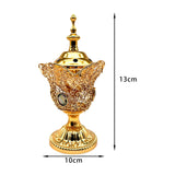 Maxbell Incense Holder Furnishings Incense Diffuser Censer for Home Desktop Gift Aureate