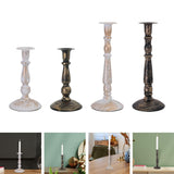 Maxbell Round Candlestick Holders Decorative for Table Centerpieces Ornaments Decor S Aureate