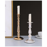 Maxbell Round Candlestick Holders Decorative for Table Centerpieces Ornaments Decor S Aureate
