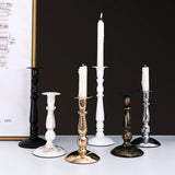 Maxbell Round Candlestick Holders Decorative for Table Centerpieces Ornaments Decor S Aureate