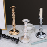 Maxbell Round Candlestick Holders Decorative for Table Centerpieces Ornaments Decor S Aureate