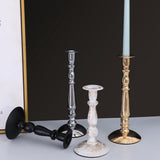 Maxbell Round Candlestick Holders Decorative for Table Centerpieces Ornaments Decor S Aureate