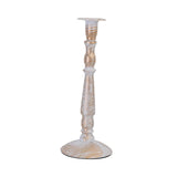 Maxbell Round Candlestick Holders Decorative for Table Centerpieces Ornaments Decor L Aureate