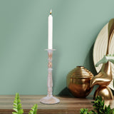 Maxbell Round Candlestick Holders Decorative for Table Centerpieces Ornaments Decor L Aureate