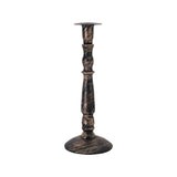 Maxbell Round Candlestick Holders Decorative for Table Centerpieces Ornaments Decor L  Copper