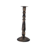 Maxbell Round Candlestick Holders Decorative for Table Centerpieces Ornaments Decor L  Copper