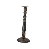 Maxbell Round Candlestick Holders Decorative for Table Centerpieces Ornaments Decor L  Copper