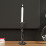 Maxbell Round Candlestick Holders Decorative for Table Centerpieces Ornaments Decor L  Copper