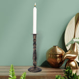 Maxbell Round Candlestick Holders Decorative for Table Centerpieces Ornaments Decor L  Copper
