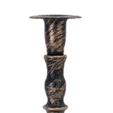 Maxbell Round Candlestick Holders Decorative for Table Centerpieces Ornaments Decor L  Copper