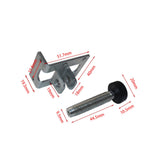 Maxbell 4 Pieces Furniture Leveler Legs Adjustable Supporting Feet for Sofa Couch A