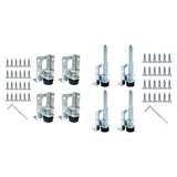 Maxbell 4 Pieces Furniture Leveler Legs Adjustable Supporting Feet for Sofa Couch A