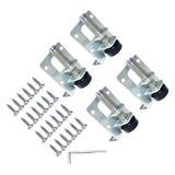 Maxbell 4 Pieces Furniture Leveler Legs Adjustable Supporting Feet for Sofa Couch A