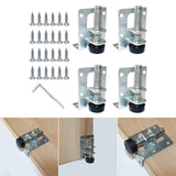 Maxbell 4 Pieces Furniture Leveler Legs Adjustable Supporting Feet for Sofa Couch A