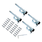 Maxbell 4 Pieces Furniture Leveler Legs Adjustable Supporting Feet for Sofa Couch B