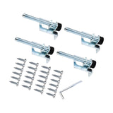 Maxbell 4 Pieces Furniture Leveler Legs Adjustable Supporting Feet for Sofa Couch B