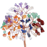 Maxbell Feng Shui Money Tree Farmhouse Bedroom Office Wedding Stone Bonsai Tree Colorful