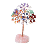 Maxbell Feng Shui Money Tree Farmhouse Bedroom Office Wedding Stone Bonsai Tree Colorful