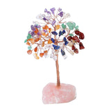 Maxbell Feng Shui Money Tree Farmhouse Bedroom Office Wedding Stone Bonsai Tree Colorful