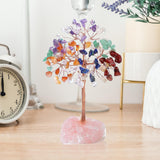 Maxbell Feng Shui Money Tree Farmhouse Bedroom Office Wedding Stone Bonsai Tree Colorful
