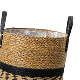 Maxbell Planter Basket Decorative Flower Arrangement Pot for Balcony Garden 21cmx17cm