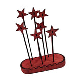 Maxbell Star Nativity Scene Wooden Backdrop Christmas Decoration for Church Holiday