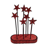 Maxbell Star Nativity Scene Wooden Backdrop Christmas Decoration for Church Holiday