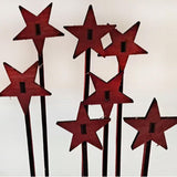 Maxbell Star Nativity Scene Wooden Backdrop Christmas Decoration for Church Holiday