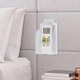 Maxbell Remote Control Holder Wall Mount Container Bedside Acrylic for Couch Home