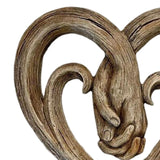 Maxbell Modern Hands Wall Sculpture Decorative for Farmhouse Wedding Gifts