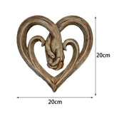 Maxbell Modern Hands Wall Sculpture Decorative for Farmhouse Wedding Gifts