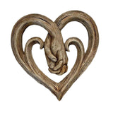 Maxbell Modern Hands Wall Sculpture Decorative for Farmhouse Wedding Gifts