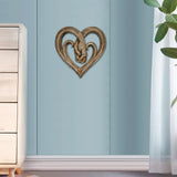 Maxbell Modern Hands Wall Sculpture Decorative for Farmhouse Wedding Gifts