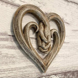 Maxbell Modern Hands Wall Sculpture Decorative for Farmhouse Wedding Gifts