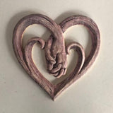 Maxbell Modern Hands Wall Sculpture Decorative for Farmhouse Wedding Gifts