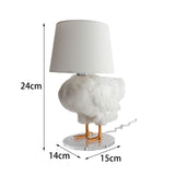 Maxbell Creative Chicken Lamps Decorative Sculpture Lantern Tabletop Craft
