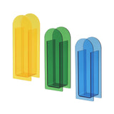 Maxbell Plant Planter Flowerpot Living Room Farmhouse Decors Acrylic Flower Vase Yellow