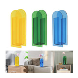 Maxbell Plant Planter Flowerpot Living Room Farmhouse Decors Acrylic Flower Vase Yellow