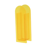 Maxbell Plant Planter Flowerpot Living Room Farmhouse Decors Acrylic Flower Vase Yellow