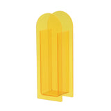 Maxbell Plant Planter Flowerpot Living Room Farmhouse Decors Acrylic Flower Vase Yellow