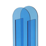 Maxbell Plant Planter Flowerpot Living Room Farmhouse Decors Acrylic Flower Vase Blue