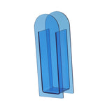 Maxbell Plant Planter Flowerpot Living Room Farmhouse Decors Acrylic Flower Vase Blue