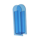 Maxbell Plant Planter Flowerpot Living Room Farmhouse Decors Acrylic Flower Vase Blue