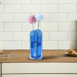 Maxbell Plant Planter Flowerpot Living Room Farmhouse Decors Acrylic Flower Vase Blue